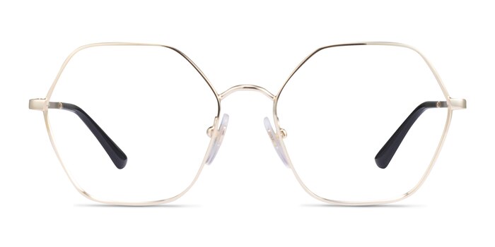 Vogue Eyewear VO4226 Shiny Pale Gold Metal Eyeglass Frames from EyeBuyDirect