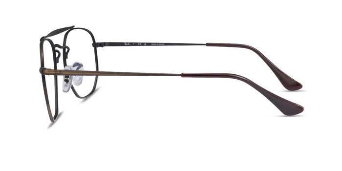 Ray-Ban RB3648V Antique Gold Métal Montures de lunettes de vue d'EyeBuyDirect
