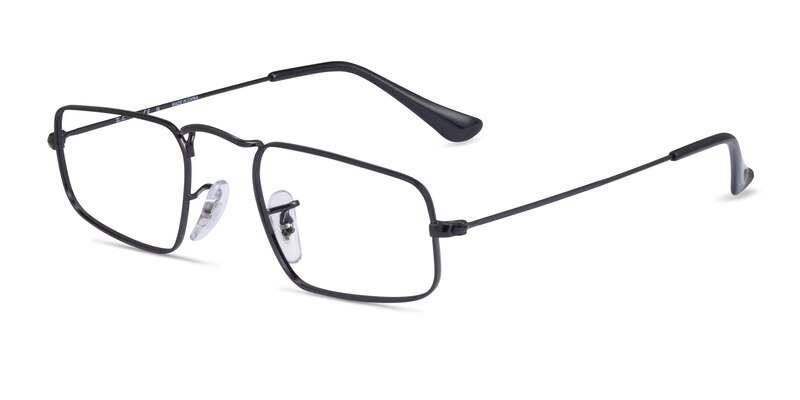 Ray-Ban RB3957V Julie - Rectangle Black Frame Eyeglasses | Eyebuydirect