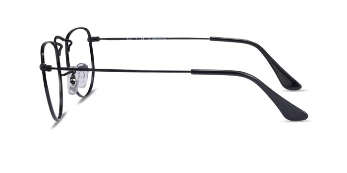 Ray-Ban RB3958V Elon Polished Black Métal Montures de lunettes de vue d'EyeBuyDirect