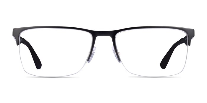 Ray-Ban RB6335 Matte Black Métal Montures de lunettes de vue d'EyeBuyDirect