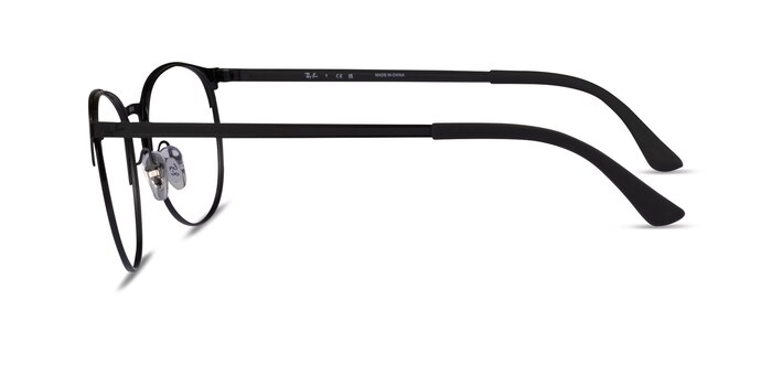 Ray-Ban RB6375 Matte Black Métal Montures de lunettes de vue d'EyeBuyDirect