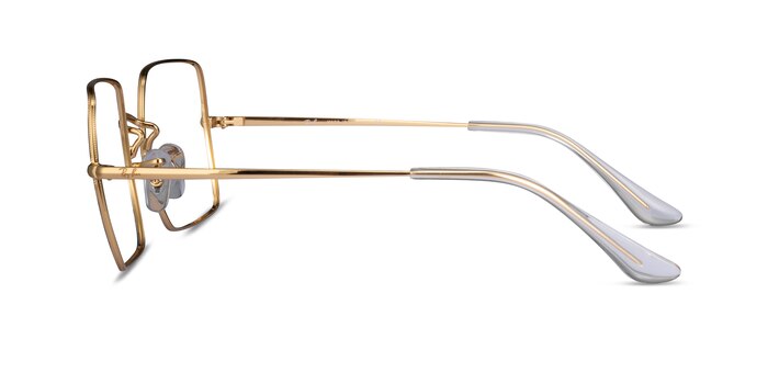 Ray-Ban RB1971V Blue Gold Metal Eyeglass Frames from EyeBuyDirect