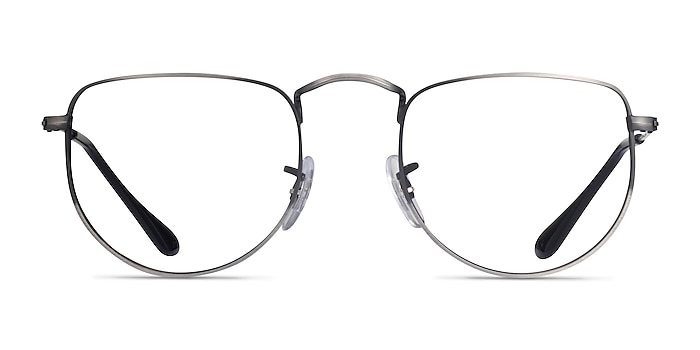 Ray-Ban RB3958V Elon Matte Antique Gunmetal Metal Eyeglass Frames from EyeBuyDirect