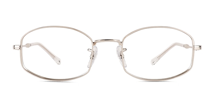 Ray-Ban RB6510 Silver Metal Eyeglass Frames from EyeBuyDirect