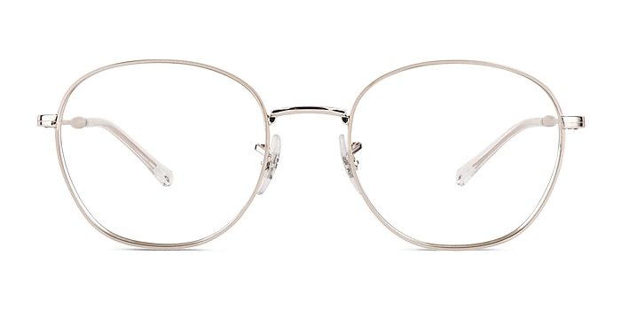 Ray-Ban RB6509 Silver Metal Eyeglass Frames from EyeBuyDirect