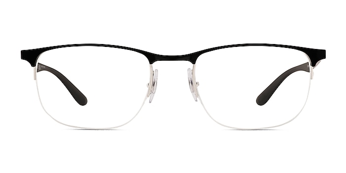 Ray-Ban RB6513 Black Metal Eyeglass Frames from EyeBuyDirect