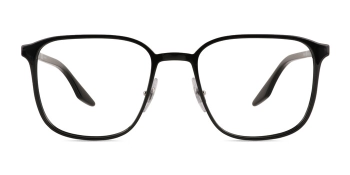 Ray-Ban RB6512 Black Metal Eyeglass Frames from EyeBuyDirect