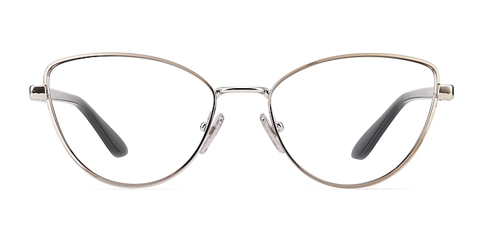 Vogue Eyewear VO4285 Silver Metal Eyeglass Frames from EyeBuyDirect