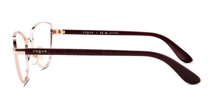 Vogue Eyewear VO4285 Rose Gold Metal Eyeglass Frames from EyeBuyDirect