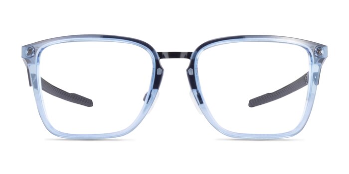 Oakley Cognitive Transparent Blue Métal Montures de lunettes de vue d'EyeBuyDirect