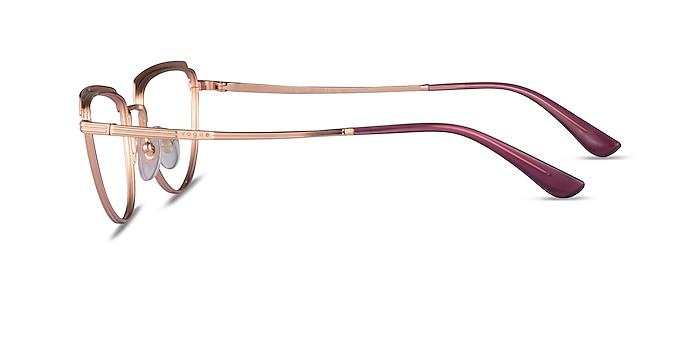Vogue Eyewear VO4230 Pink Rose Gold Metal Eyeglass Frames from EyeBuyDirect