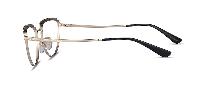 Vogue Eyewear VO4230 Black Pale Gold Métal Montures de lunettes de vue d'EyeBuyDirect
