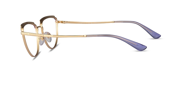 Vogue Eyewear VO4230 Purple Metal Eyeglass Frames from EyeBuyDirect