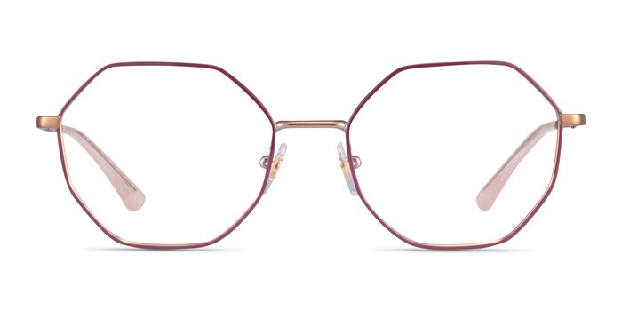 Vogue Eyewear VO4094 Purple Gold Metal Eyeglass Frames from EyeBuyDirect