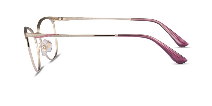Vogue Eyewear VO4208 Purple Gold Metal Eyeglass Frames from EyeBuyDirect