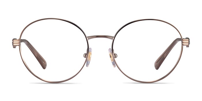Vogue Eyewear VO4222 Pale Brown Metal Eyeglass Frames from EyeBuyDirect