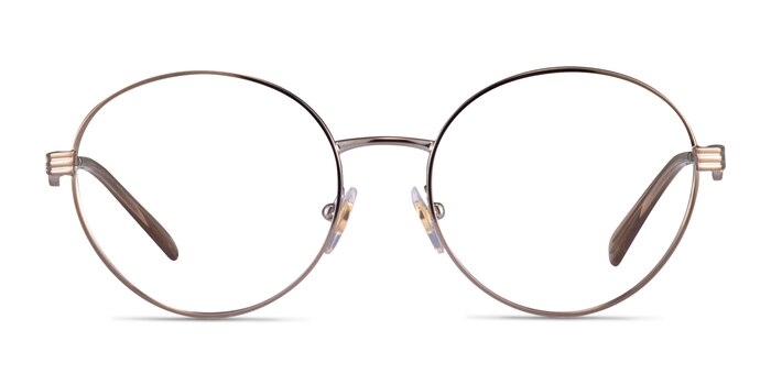 Vogue Eyewear VO4222 Light Brown Metal Eyeglass Frames from EyeBuyDirect