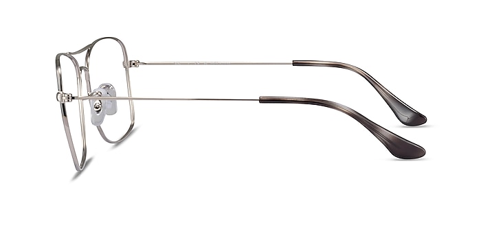 Ray-Ban RB6498 Blue Silver Métal Montures de lunettes de vue d'EyeBuyDirect