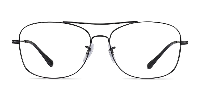 Ray-Ban RB6499 Black Metal Eyeglass Frames from EyeBuyDirect