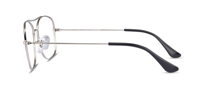 Ray-Ban RB6499 Black Silver Métal Montures de lunettes de vue d'EyeBuyDirect