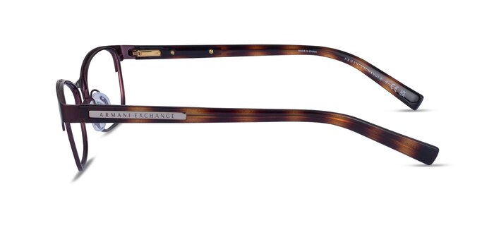 Armani Exchange AX1010 Matte Brown Metal Eyeglass Frames from EyeBuyDirect