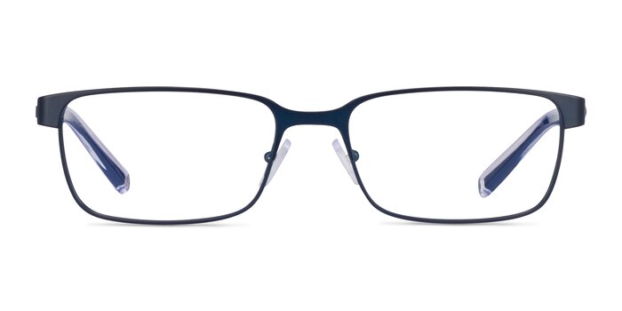 Armani Exchange AX1042 Navy Metal Eyeglass Frames from EyeBuyDirect
