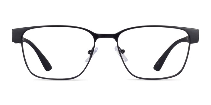 Armani Exchange AX1052 Matte Black Métal Montures de lunettes de vue d'EyeBuyDirect