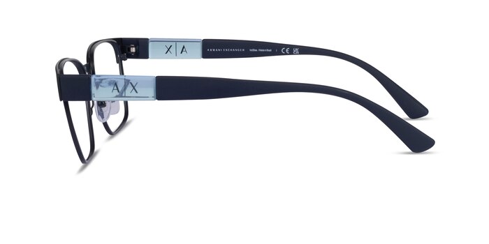 Armani Exchange AX1052 Matte Navy Metal Eyeglass Frames from EyeBuyDirect