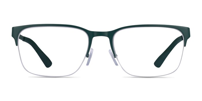 Armani Exchange AX1060 Vert Mat Métal Montures de lunettes de vue d'EyeBuyDirect