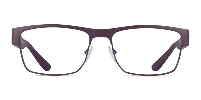 Armani Exchange AX1065 Matte Bordeaux Metal Eyeglass Frames from EyeBuyDirect
