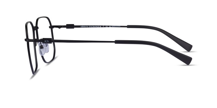 Armani Exchange AX1066 Matte Black Metal Eyeglass Frames from EyeBuyDirect