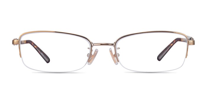 Coach HC5097 Light Gold Metal Eyeglass Frames from EyeBuyDirect