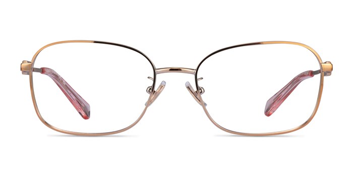 Coach HC5119 Rose Gold Metal Eyeglass Frames from EyeBuyDirect