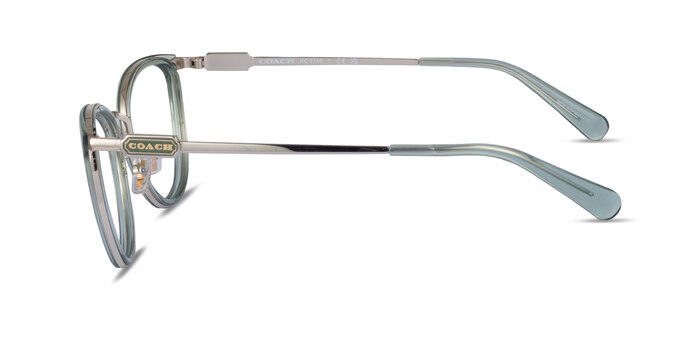 Coach HC5146 Transparent Green Gold Métal Montures de lunettes de vue d'EyeBuyDirect
