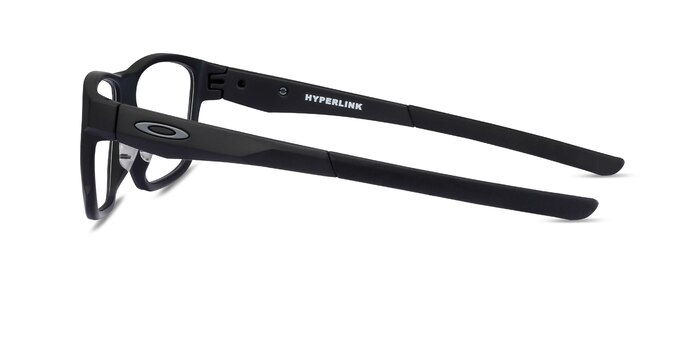 Oakley Hyperlink Satin Black Plastic Eyeglass Frames from EyeBuyDirect