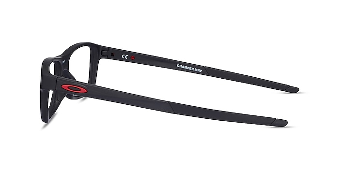 Oakley Chamfer MNP Black Plastic Eyeglass Frames from EyeBuyDirect