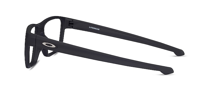 Oakley Litebeam Satin Black Plastic Eyeglass Frames from EyeBuyDirect