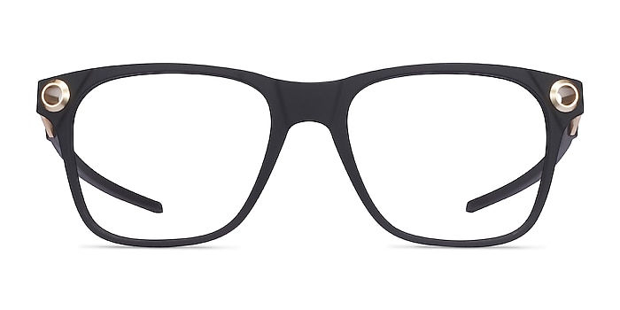 Oakley Apparition Satin Black Plastic Eyeglass Frames from EyeBuyDirect