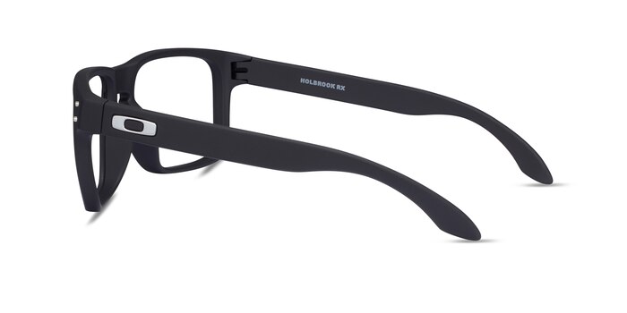 Oakley Holbrook Rx Satin Black Plastique Montures de lunettes de vue d'EyeBuyDirect
