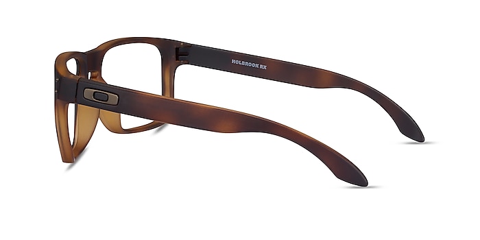 Oakley Holbrook Rx Matte Brown Tortoise Plastic Eyeglass Frames from EyeBuyDirect