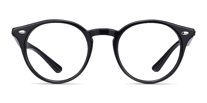 Ray-Ban RB2180V Black Acetate Eyeglass Frames from EyeBuyDirect
