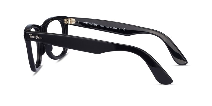 Ray-Ban RB4340V Wayfarer Black Plastic Eyeglass Frames from EyeBuyDirect