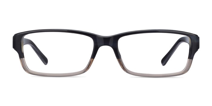 Ray-Ban RB5169 Black & Gray Acetate Eyeglass Frames from EyeBuyDirect