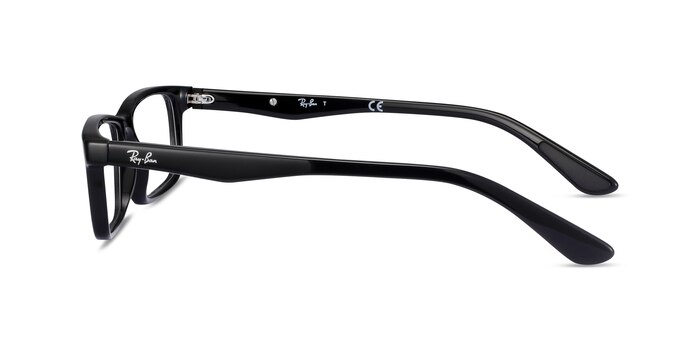 Ray-Ban RB5277 - Rectangle Black Frame Eyeglasses | Eyebuydirect