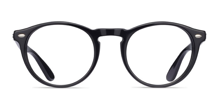 Ray-Ban RB5283 Black Acetate Eyeglass Frames from EyeBuyDirect