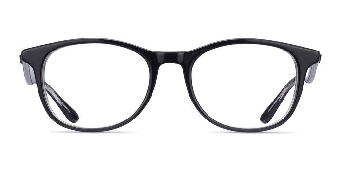 Ray-Ban RB5356 Black Acetate Eyeglass Frames from EyeBuyDirect
