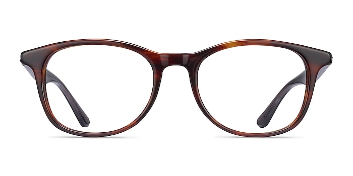 Ray-Ban RB5356 Tortoise & Gray Acetate Eyeglass Frames from EyeBuyDirect