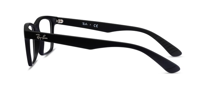 Ray-Ban RB7025 Noir Plastique Montures de lunettes de vue d'EyeBuyDirect