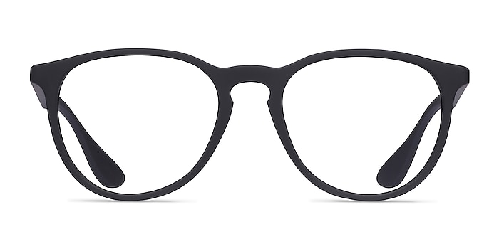 Ray-Ban RB7046 Black Plastic Eyeglass Frames from EyeBuyDirect